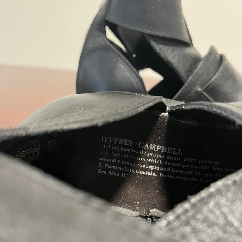 Jeffrey Campbell cutout booties - Picture 4 of 6